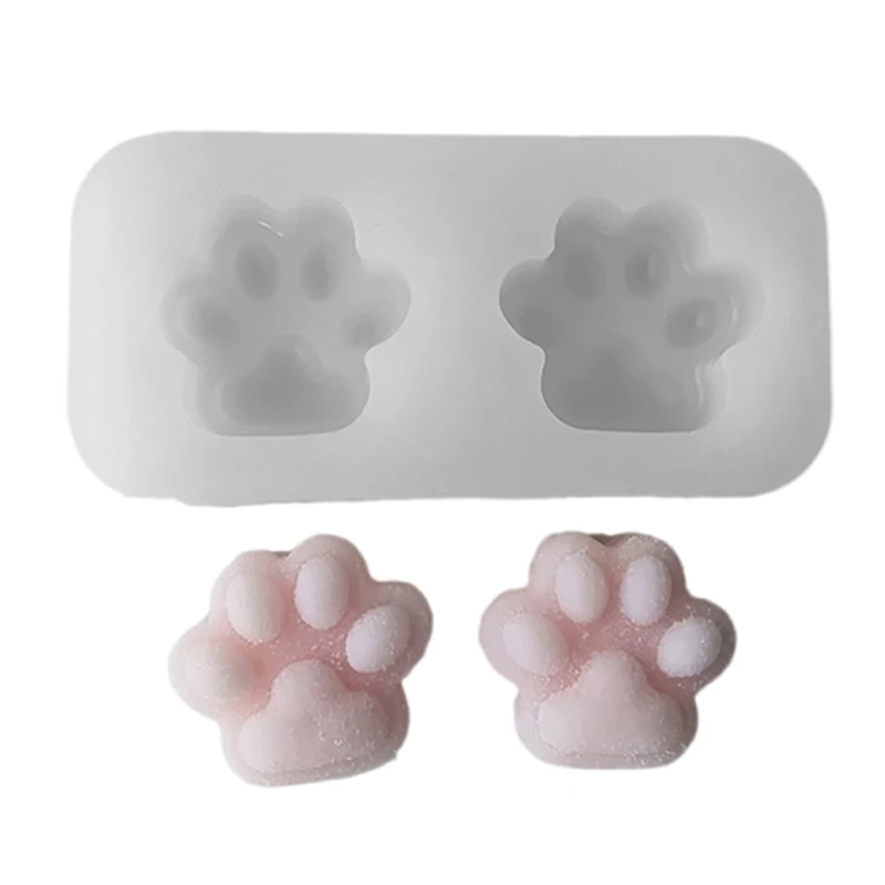 Creative Cats Claw Shaped Molding Set Sturdy Silicone Fashion Accessory Portable for Children Over 3 and Adults