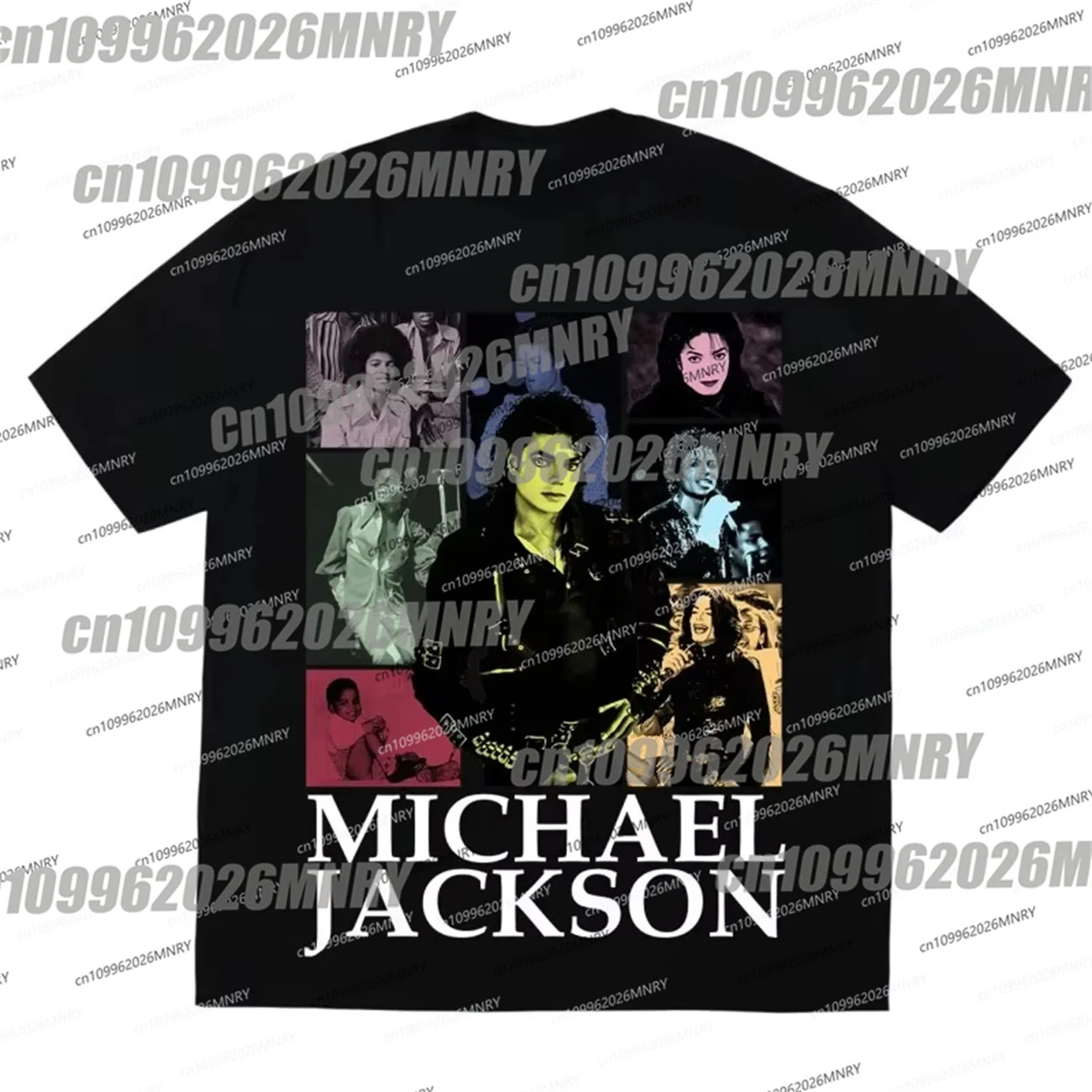 Hot Michael Jackson Portrait & Gold Signature cycling tshirt Y2k Cotton Kid Tee Men Women Streetwear Top Female Male Clothing