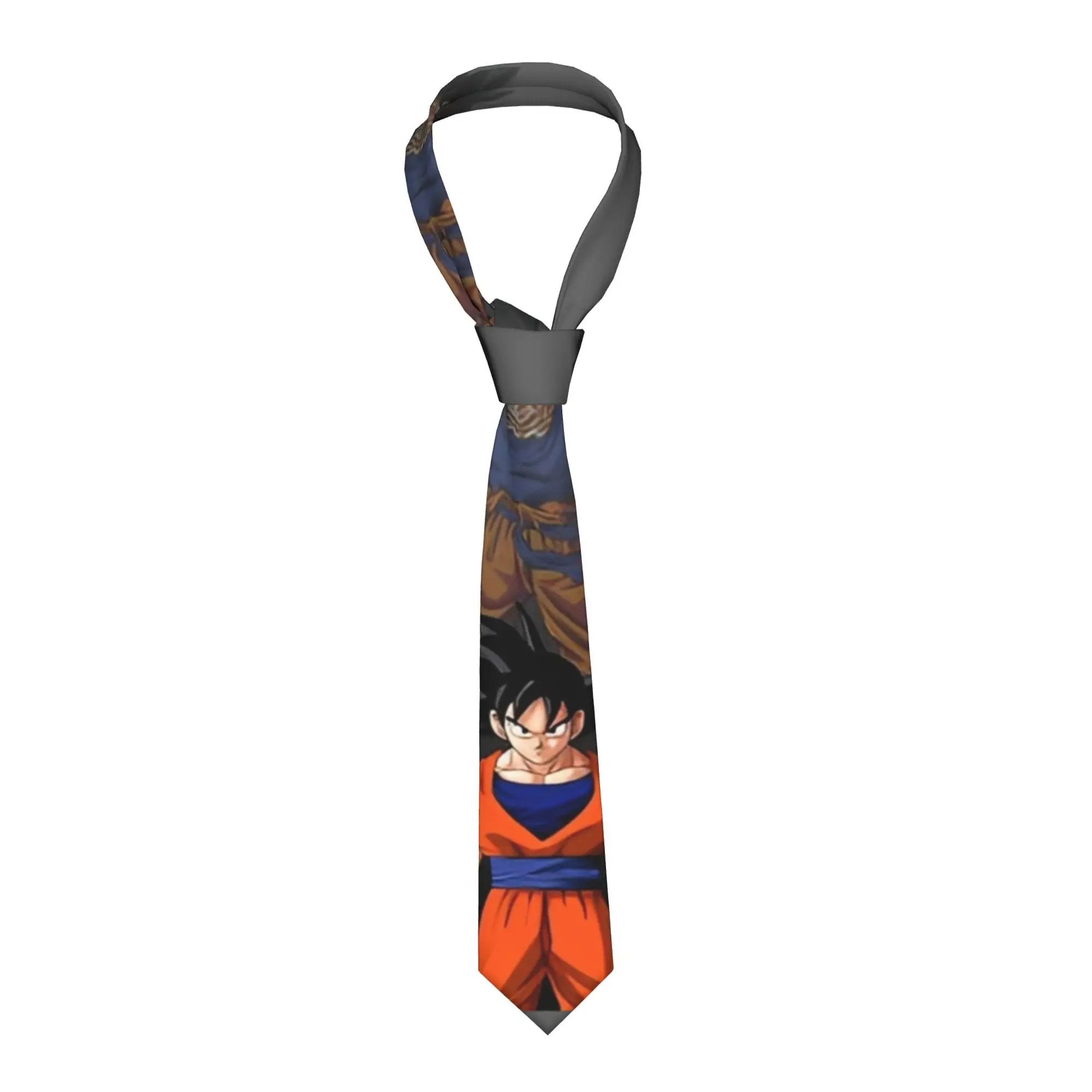 Dragon Ball Z  Necktie Men Women 8 cm DBZ Neck Tie for Mens Casual Classic Accessories Gravatas Wedding Accessories Party