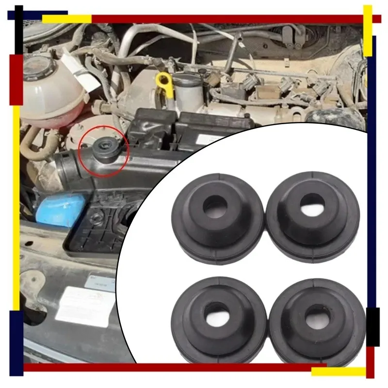

Комплект из 4 монтажных втулок корпуса воздушного фильтра 036129689B для VW EOS Golf Rabbit GTI, крепления крышки корпуса воздушного фильтра, ремонтный комплект