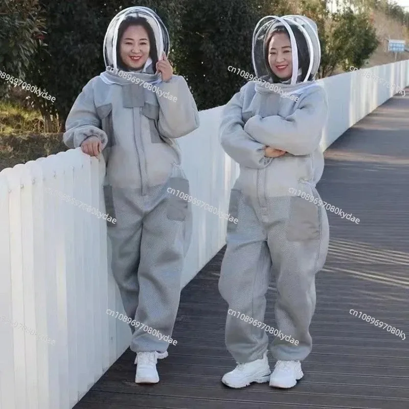 Bee Suit Professional Grade Preferred 3D Air Cotton Fabric Full Body Beekeeping Protective Clothing Beekeeper Suits