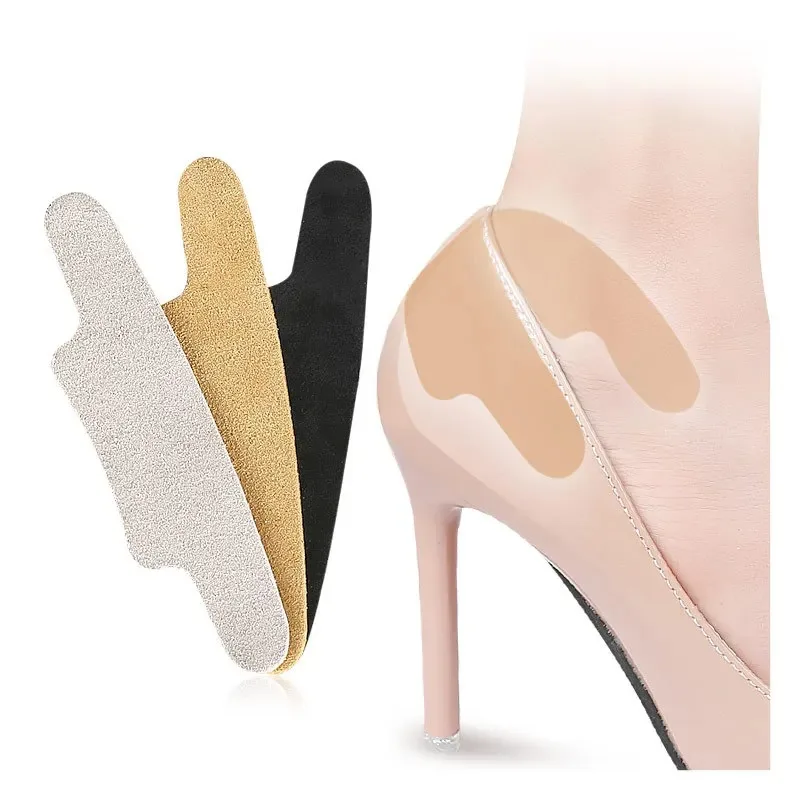 1 Pair High Heels Anti Slip Anti-wear Heel Liner Women Heel Stickers Heel Shoe Protector for Sandals Foot Care Shoes Accesories