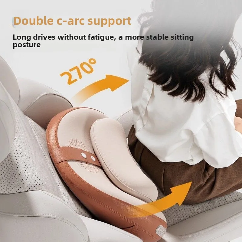 Car waist massager High-end electric car, waist support, waist pillow, massager, back pad