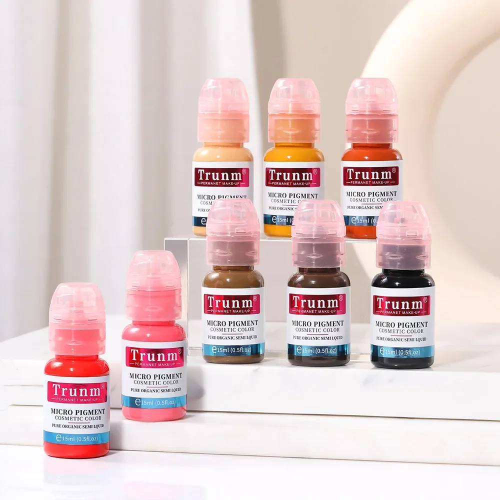 Professional Permanent Tattoo Ink 15ml Microblading Pigment For Eyebrow Eyeliner Lip Makeup Micropigmentation Pigments #4