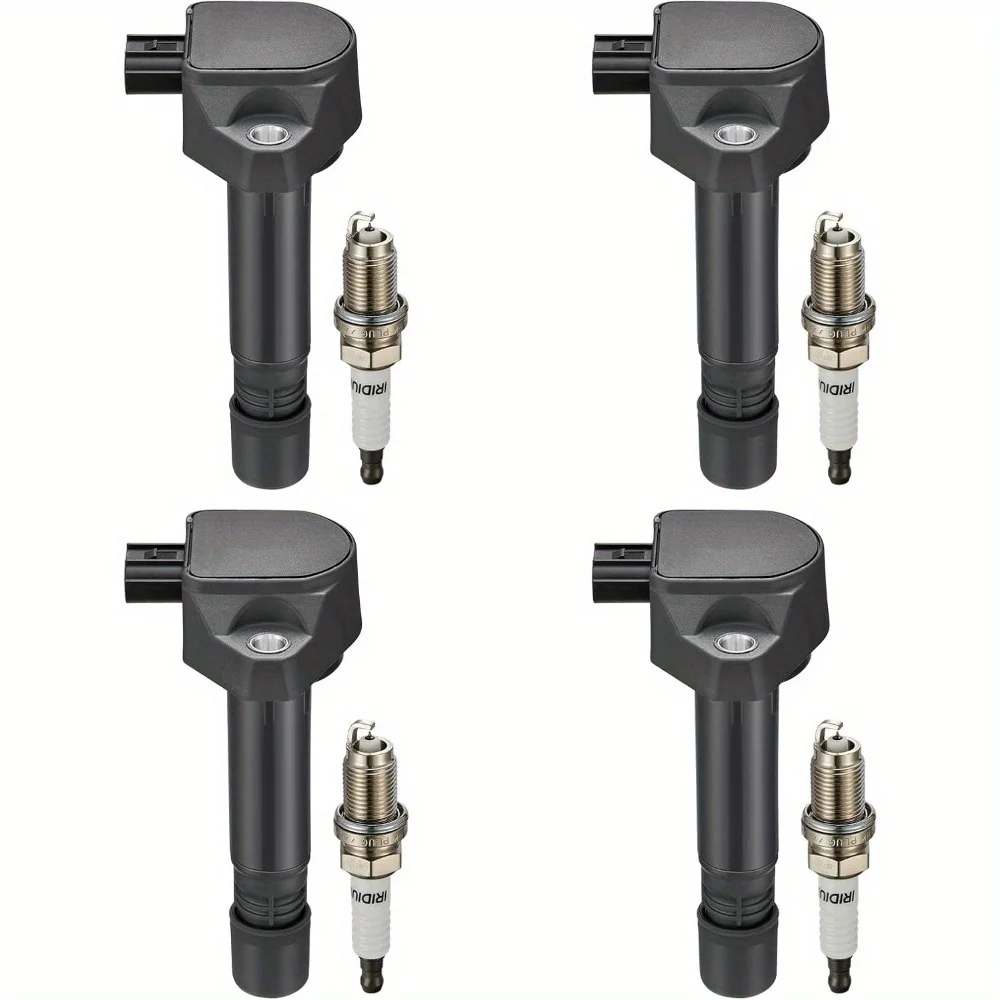 

Катушки зажигания UF582 + свеча зажигания IZFR6K11S для Honda Civic 1.8L (30520RNAA01, 4 шт.)