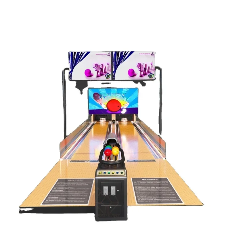 Mini Bowler Mini Bowling Alley Equipment Amusement Park String Bowling Machine