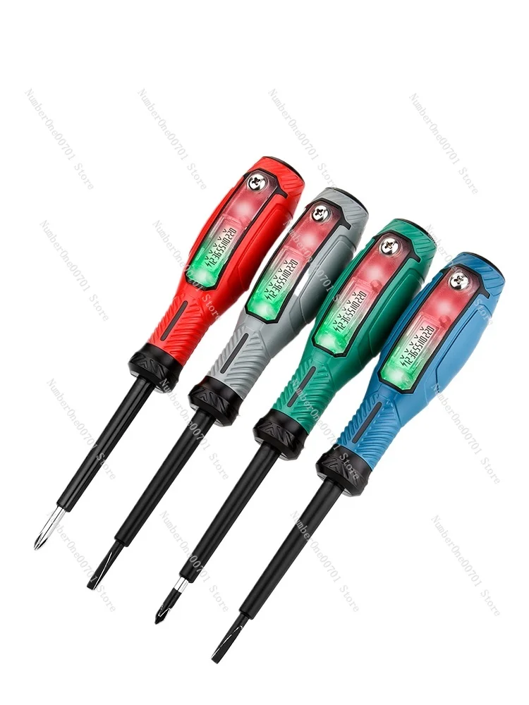 

Electrician Testing Disconnection Leakage Multifunctional Induction Digital Display Intelligent High Torque Word Test Pencil