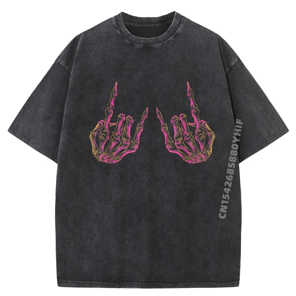 

Casual Printed Tops On Band For And Roll Funny Shirt Luxury T-Shirt Summer Washed T Shirt For Men Graphic Tees