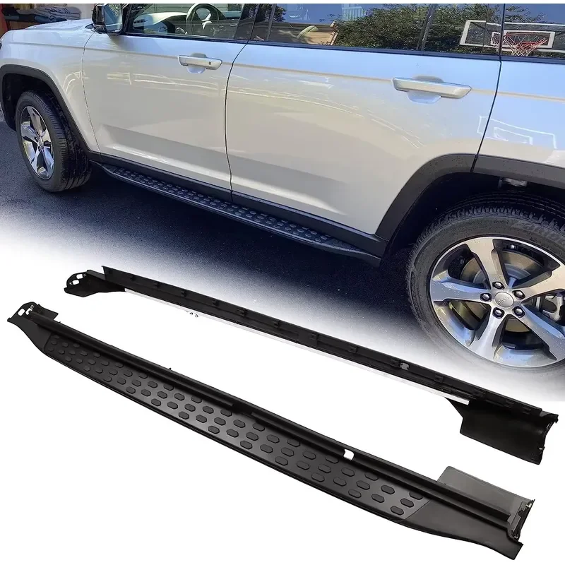 Car Running Boards Side Steps Fit for Grand Cherokee L 3-Row 2021-2023