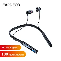 EARDECO Original Bluetooth Headphone 5.1 Earphones Neckband Wireless Headphones HIFI Sound Magnetic Headset Sports Bass Stereo