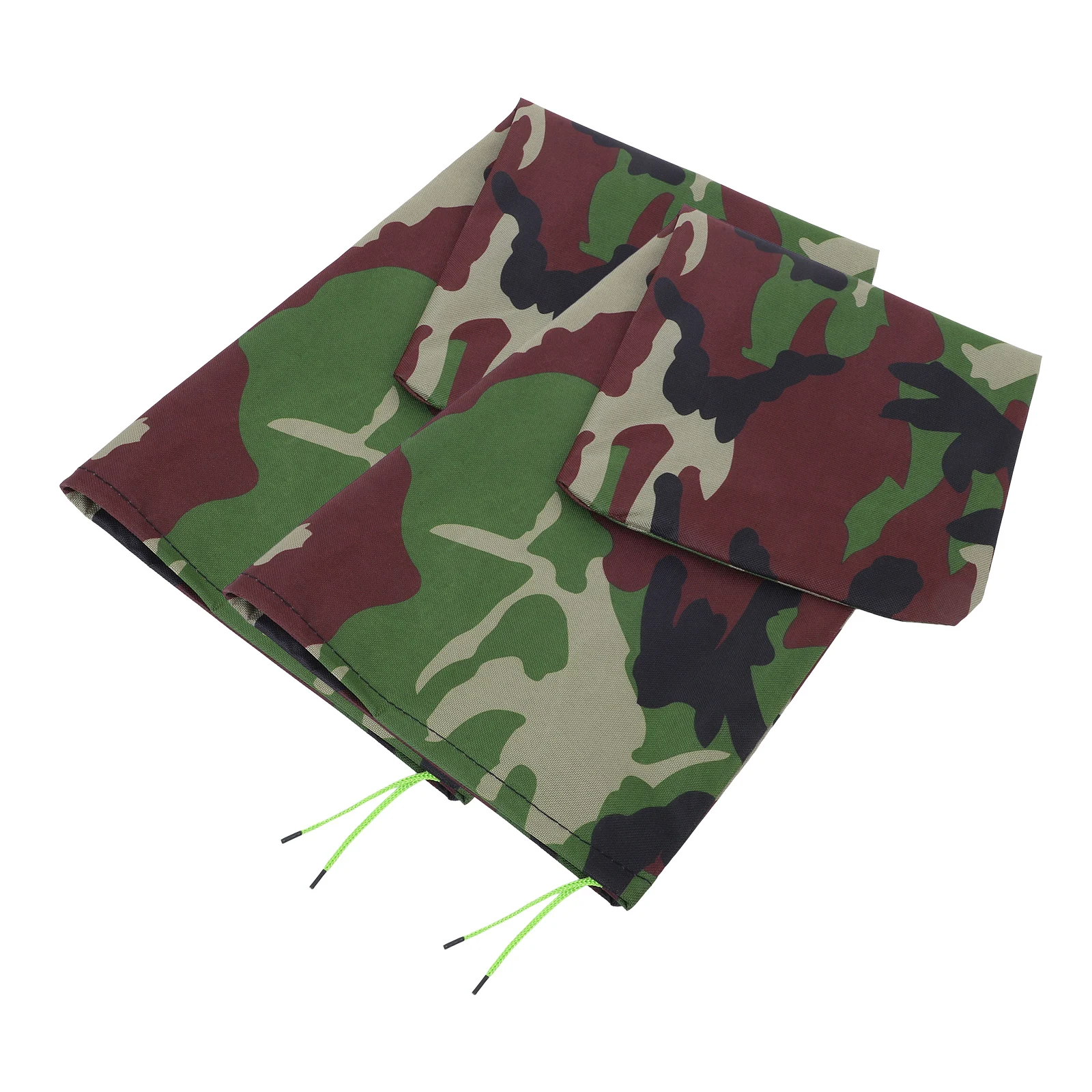 

2 Pack Flood Control Sandbags Green Thickened Oxford Cloth Water Barrier Reusable High Density Non Permeable Hurricane
