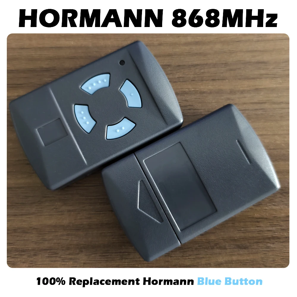 

Handheld Transmitter HORMANN HSM2 HSM4 HSE4 HSE2 HS1 HS2 HS4 868 Garage Door Gate Opener Remote Control Replacement 868.35MHz