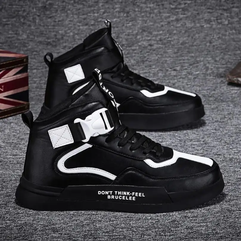 2024 Youth White Men\'s Sneaker Trend High Top Platform Shoes Designer Vulcanized Shoes Brand Sneakers Couples Shoe senderismo