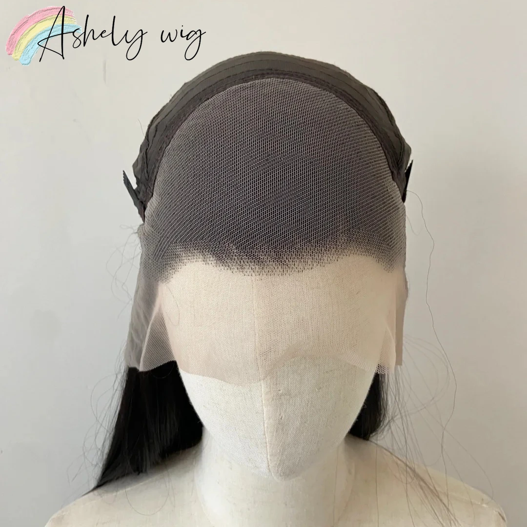 13*6 Black Lace Front Wig 26inch Long Straight Wigs  for Women Big Lace Frontal Natural Looking Lolita Synthetic Lace Wigs Daily