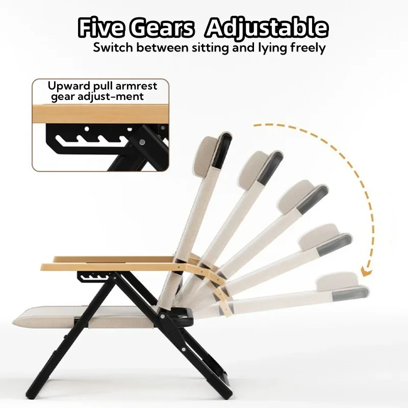 1/2/4Pcs Adjustable Camping Chair,Fishing chair folding,Chair Folding for Camping Fishing Hiking,with