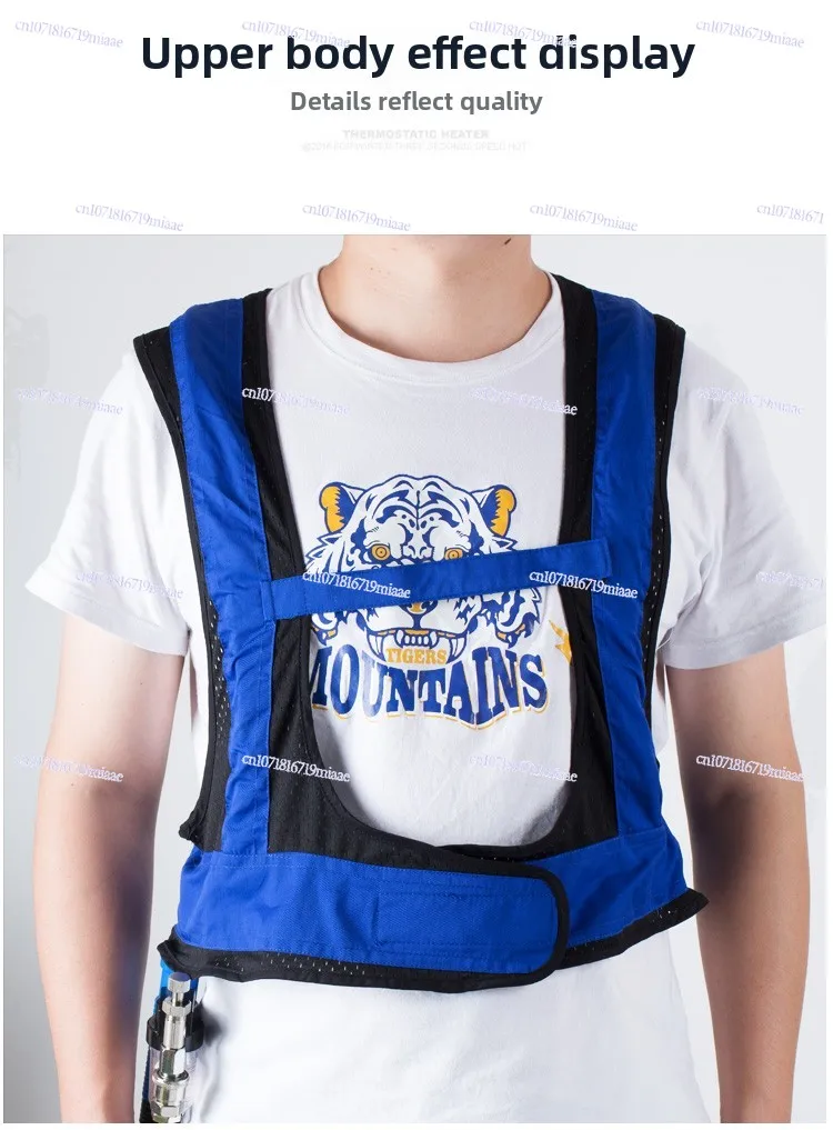 Vortex Tube Compressed Air Conditioning Clothing Refrigeration Accessories Cold Air Output Tube