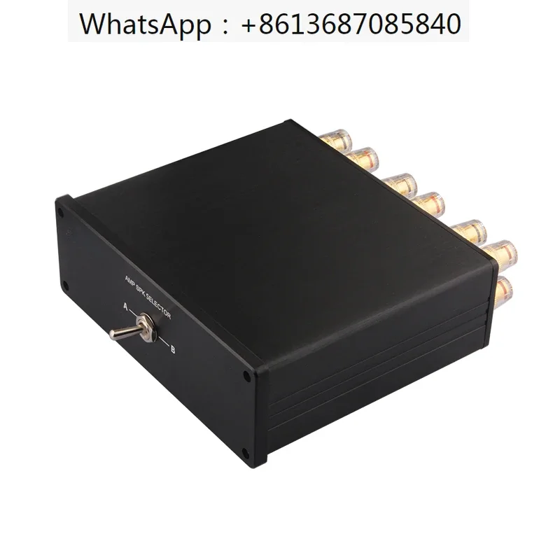 

Аудиовыключатель с 2 опциями, подходит для одного усилителя, двух динамиков или двух усилителей, одного динамика