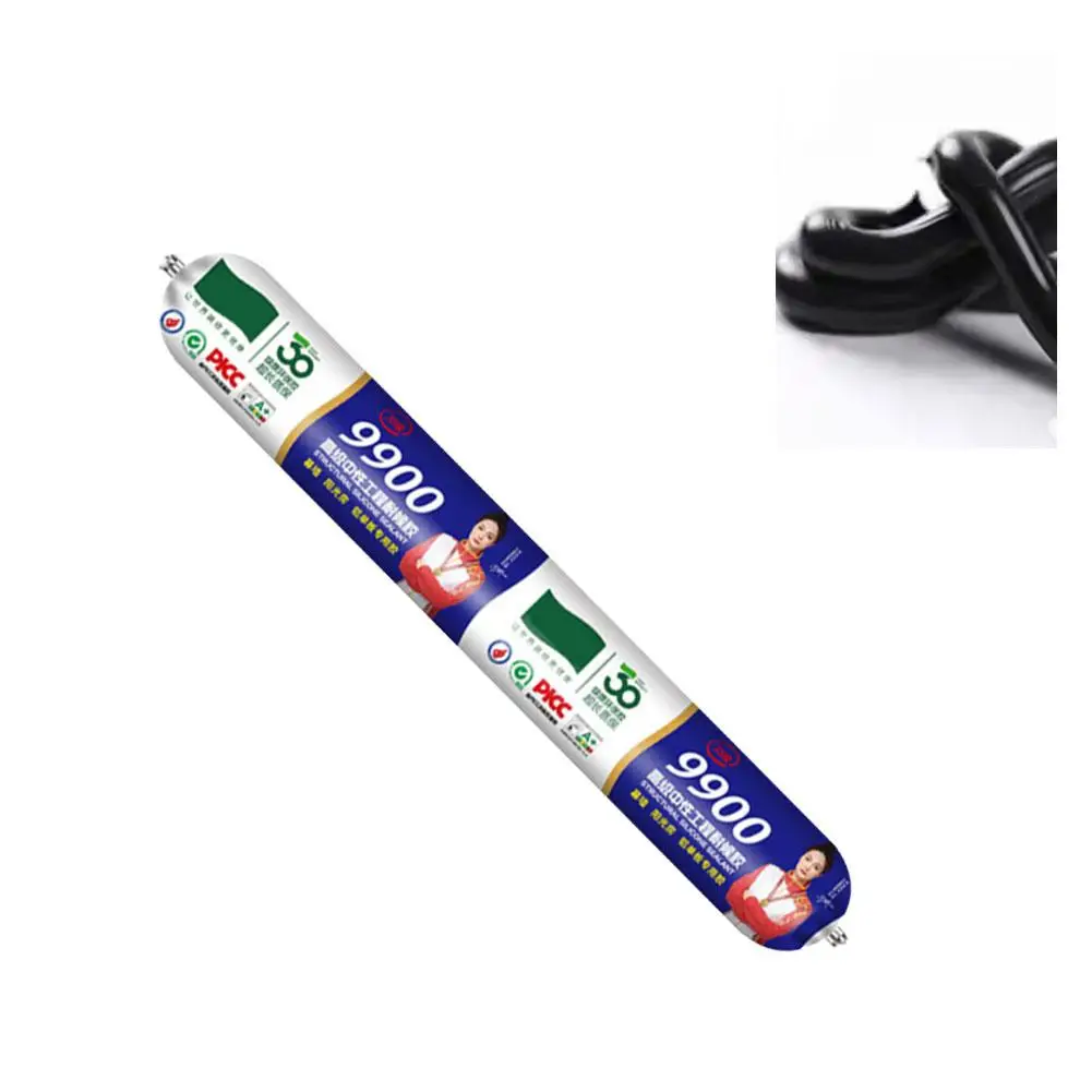 Silicone Adhesive Waterproof Sealant Weatherproof Engineering Adhesive High Flexibility & Tear Resistance For Walls Tiles