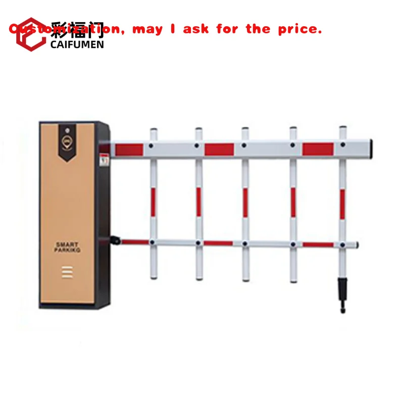 

custom.New Fence Barrier Gate Factory Direct with ANPR Car Guidance System Parking Equipment Projects