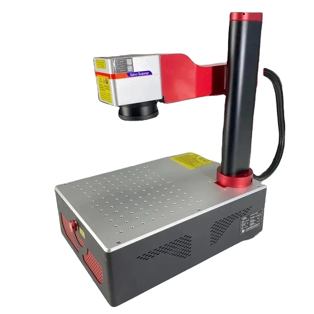 Portable Fiber CNC  Marker 20W 30W Fiber  Marking Machine Price Fiber  For Engraving Metal Marking