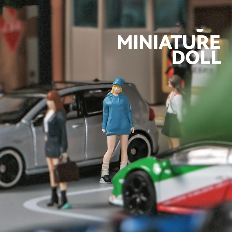 Resin 1/64 Minifigures Miniature Figurine Miniatura Diorama Anime ActionFigure Craft Toys Minifigure Mini Figuras Model Kit Diy