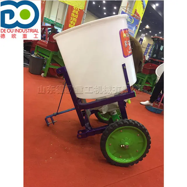 

Walking Tractor Front Fertilizer Spreader Top Quality Portable Push Pull Manure Spreader