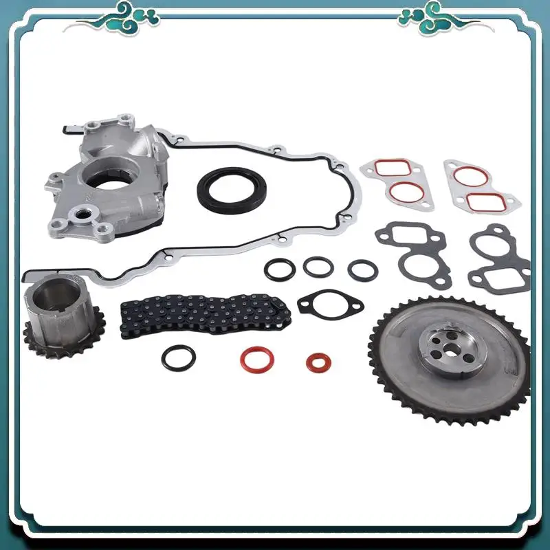

ABTU-High Volume Oil Pump Change Gaskets Timing Chain Kit For GM LS 5.3L 6.0L 12576407, 12556582, 12678151, TS33210, TCS45993