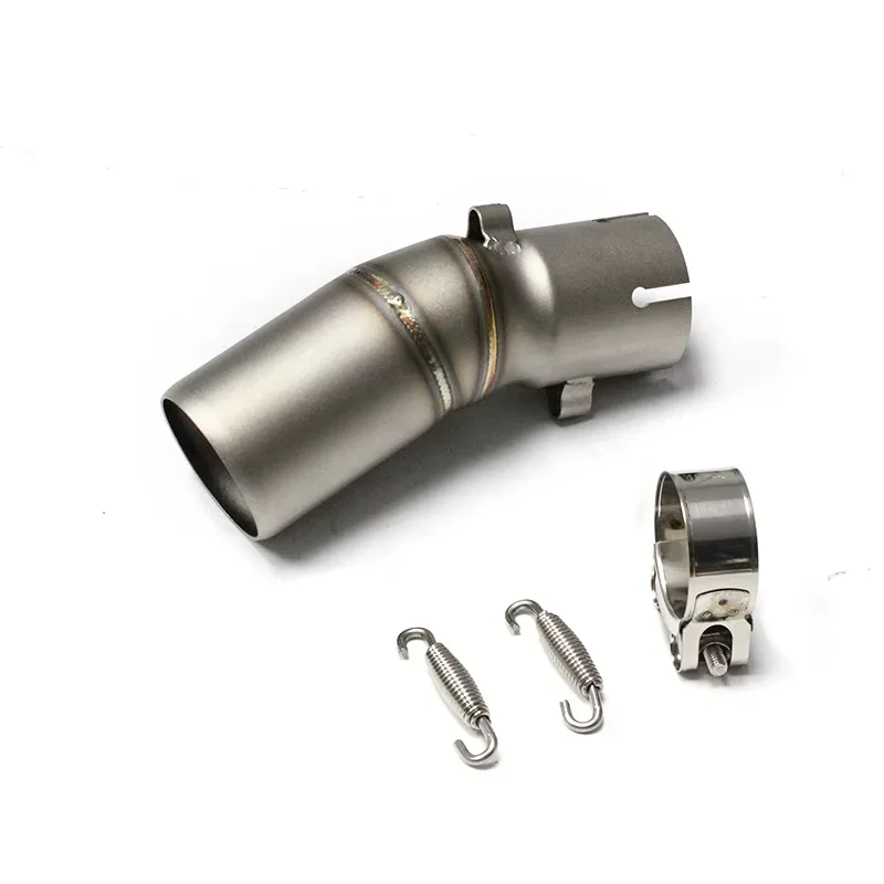 Modified Stainless Steel Exhaust Pipe Middle Section for CF450SR Motorcycle CFMOTO 450SR 2022 2023 Models Motorcycle Exhaust Sys