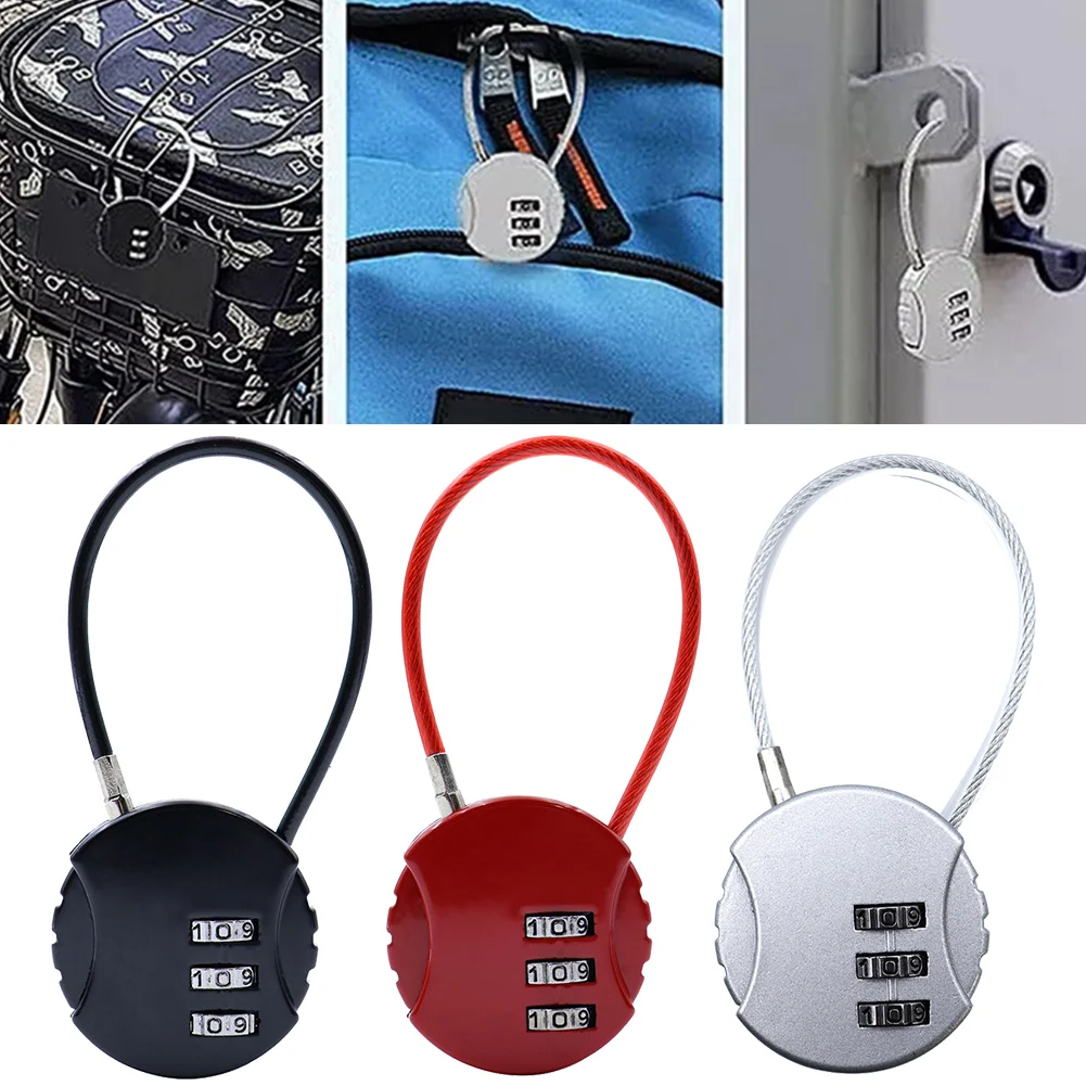 Combination Digit Luggage Suitcase Locks With Code Multi-use Code Lock For Suitcase Gym Travel Luggage Locker Backpacks Drawer