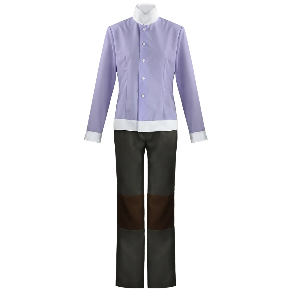 Game Danganronpa V3: Killing Harmony Korekiyo Shinguji Cosplay Costume Outfits School Uniform Korekiyo Shinguji Cosplay Wig