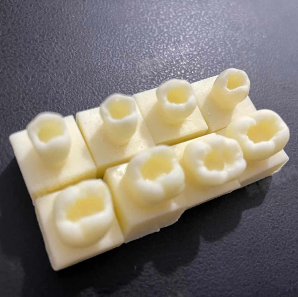 

1 Set Dental Composite Filling Practice Model Teeth Restoratio Dentist Anterior Posterior Practise Resin Stack