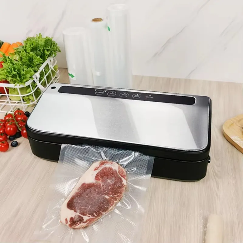 

Commercial Home Vacuum Sealer Keep Food Fresh Selladora Al Vacio Vaccum Sealer with Free 10 Bags