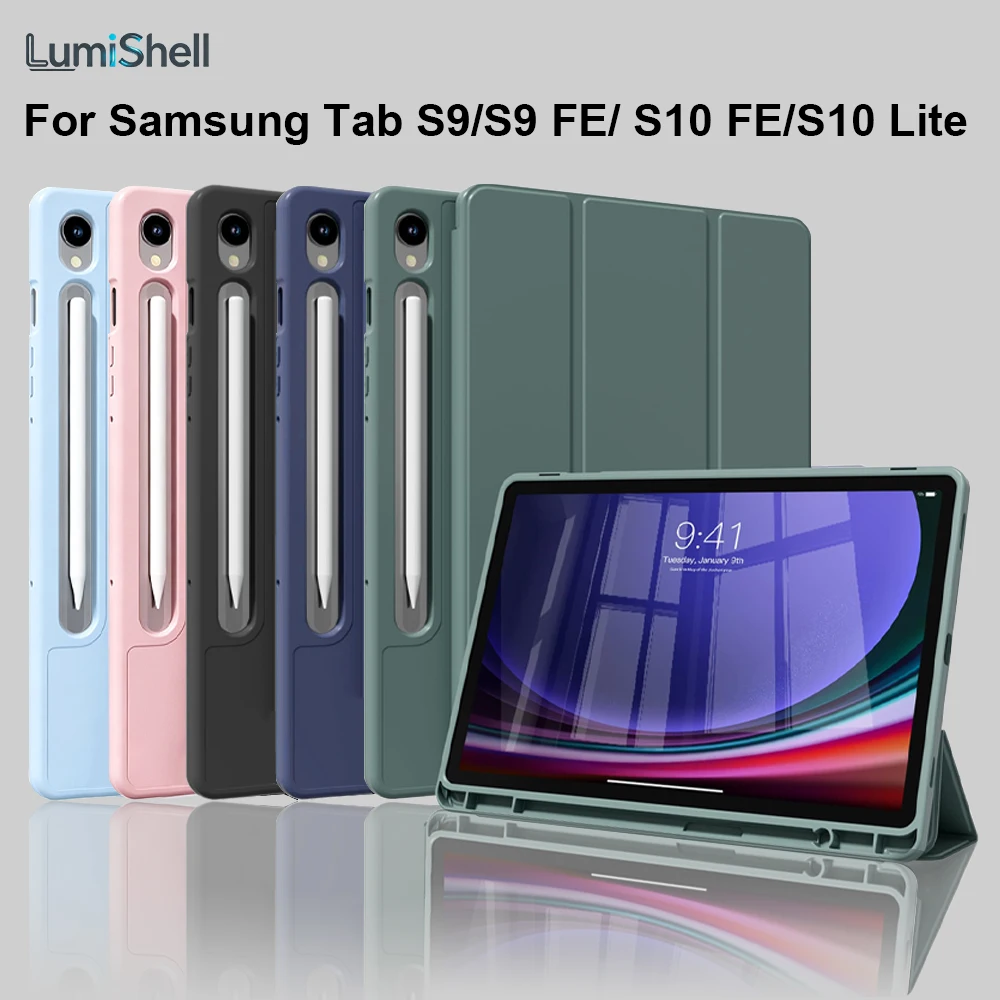 capa-para-samsung-tab-s9-11in-s9-fe-109in-s10-fe-109in-s10-lite-109in-com-suporte-para-caneta-capa-traseira-de-tpu-macio-com-suporte-triplo