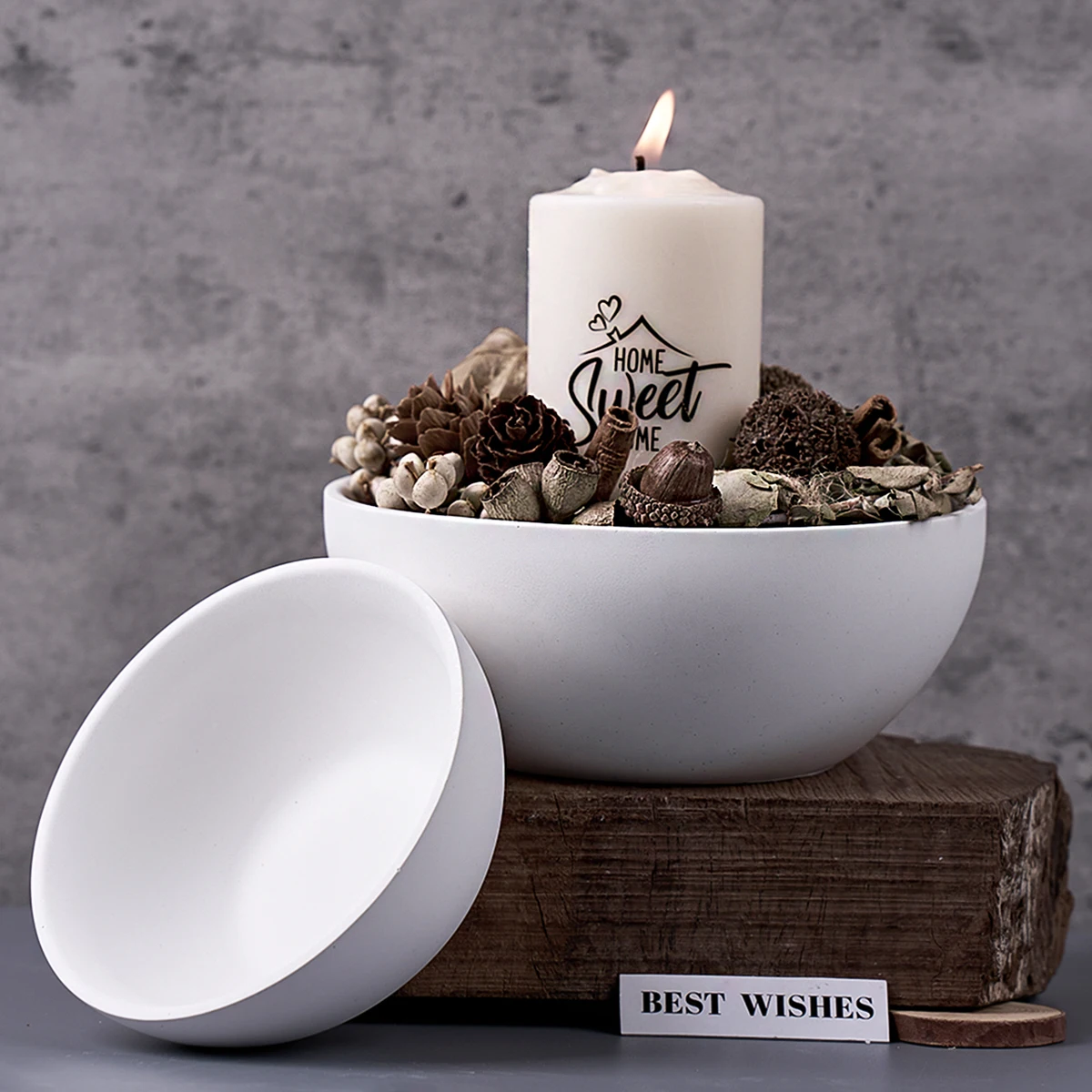 คอนกรีตชามซิลิโคนแม่พิมพ์เทียน - Coaster Mold Round บทวิจารณ์และราคา