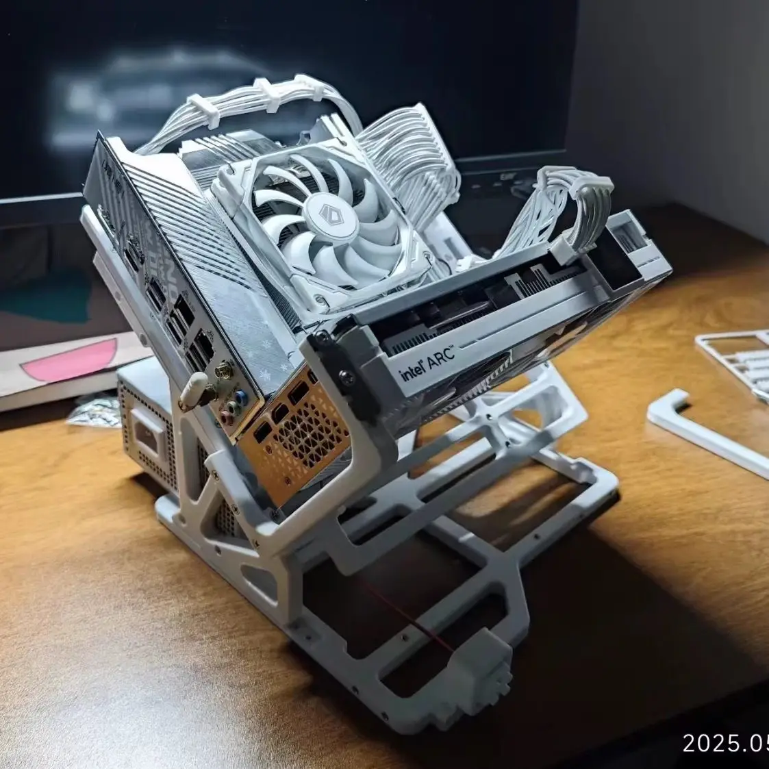 3D Printed Open Frame Computer Test Bench ATX MATX ITX Open Air PC Chassis Test Platform For Hardware Testing