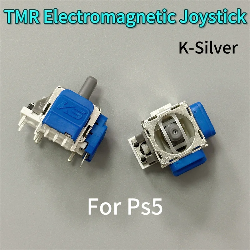 20pcs/lot K-Silver TMR Electromagnetic Joystick for Ps4 Ps5 Xbox Series SX Controller Module Magnetic Sensor Analog Stick Part