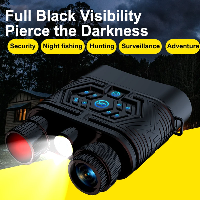 

Night Vision Camera Super Bright IR 200-300M View in 100% Darkness for Hunting Surveillance Camping Fishing Wildlife Photography