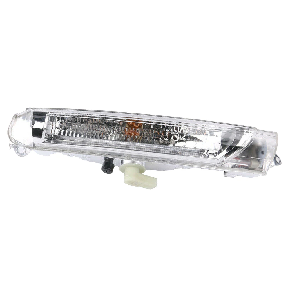 Luz de circulación diurna delantera para coche, Luz antiniebla DRL con lámpara indicadora de señal de giro para Porsche Cayenne 2008-2010