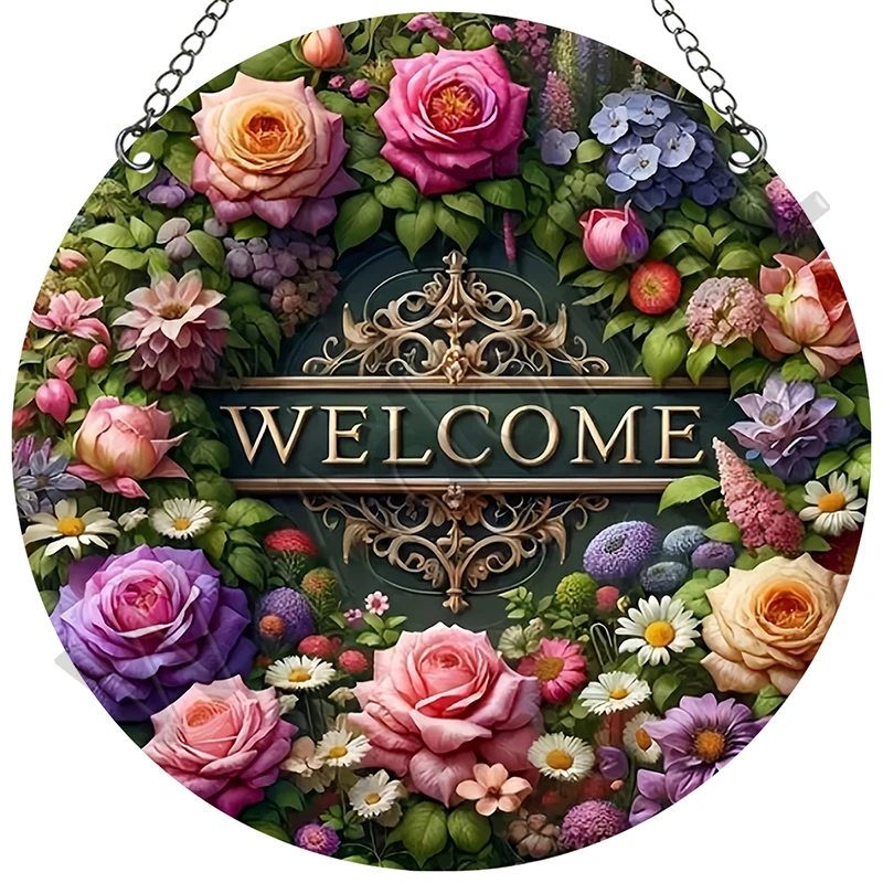 Aluminium Metall Wandkunst Vintage Schild Heimdekoration Wohnzimmer Badezimmer Büro Acrylplatte Gemälde