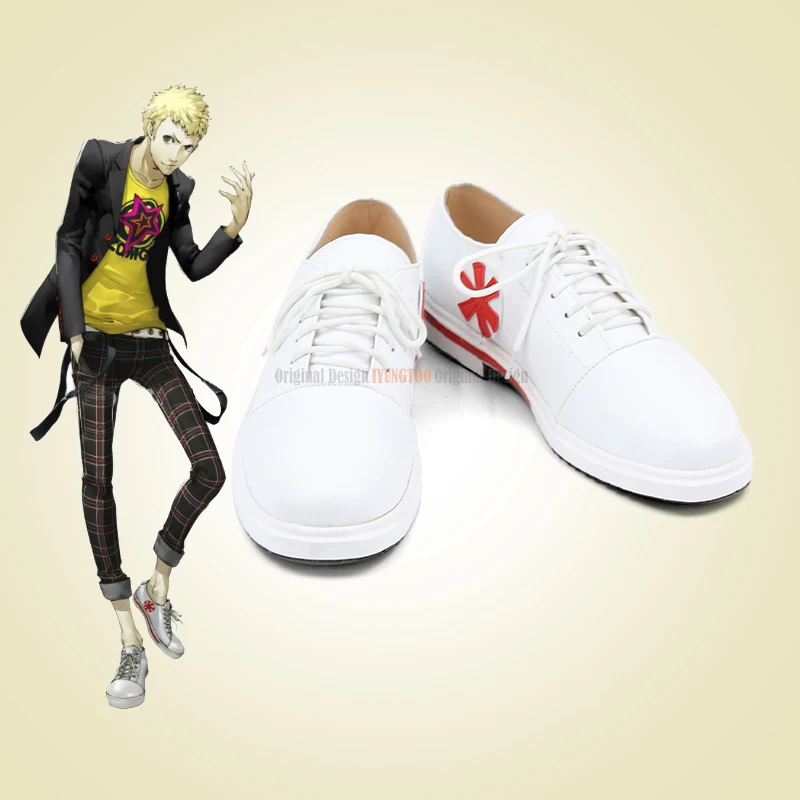 

Persona SKULL Anime Characters Shoe Cosplay Shoes Boots Party Costume Prop