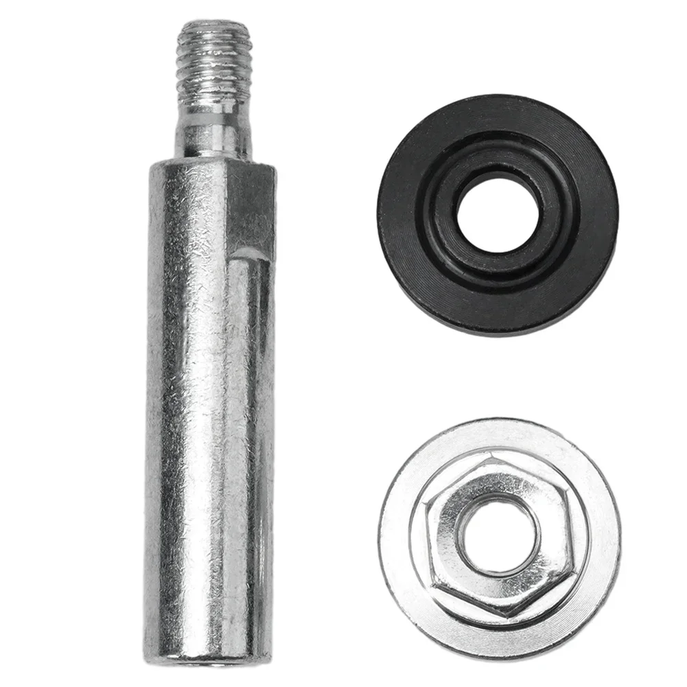 Angle Grinder Extension Connecting Rod 80mm For Model 100 Angle Grinders/Polishers M10 Thread Adapter Shaft With Nuts