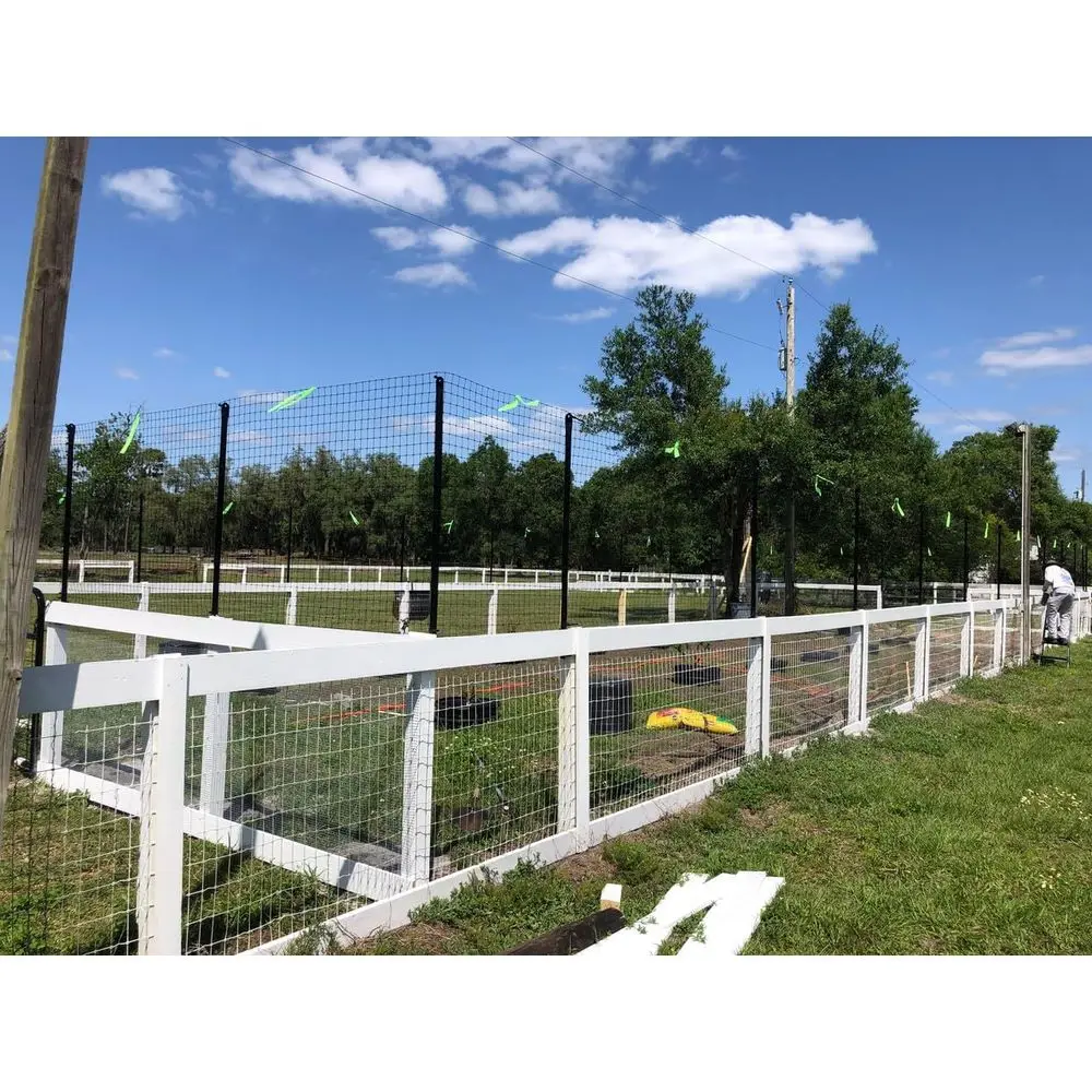 

100-Foot Poly Mesh Extension Kit for Deer, Pet, and Backyard Fencing (Compatible with Chain Link)