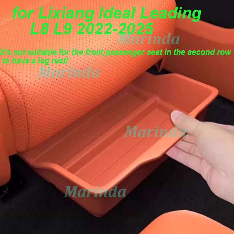 

Car Under Seat Storage Box for Lixiang Ideal Leading L8 L9 2022-2023 TPE Expansion Stowing Storage Bin Box Interior Accessories
