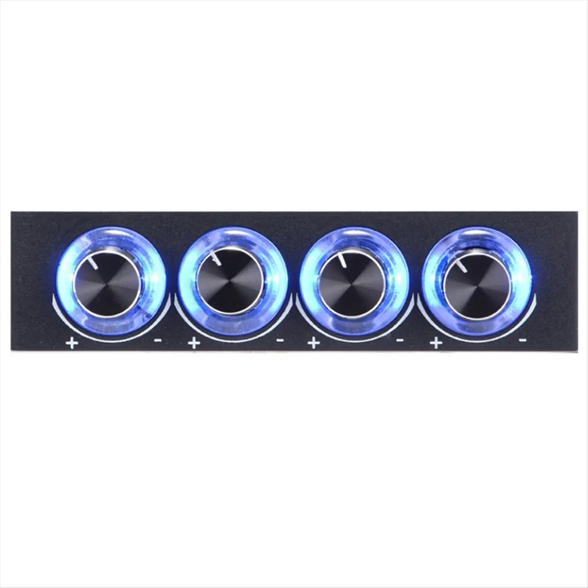 A003 Fan Speed Controller 4 Channel with LED Controls Up to 4 Sets of PC Computer Fans Controller and CPU HDD VGA