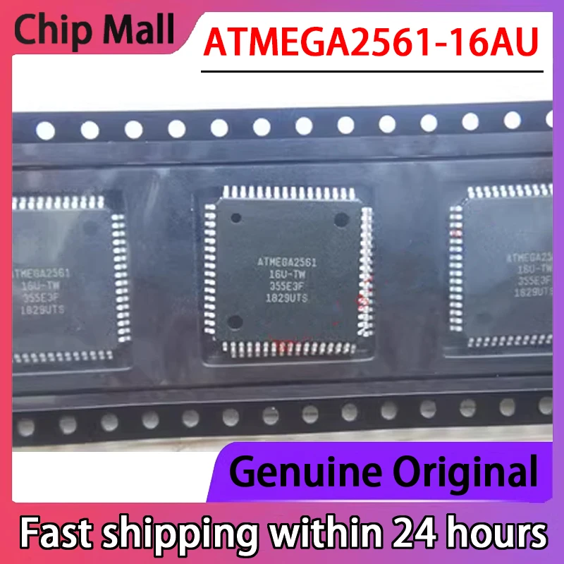 

1 шт. ATMEGA2561-16AU ATMEGA2561 QFP-64 новый 8-битный микроконтроллер оригинальный