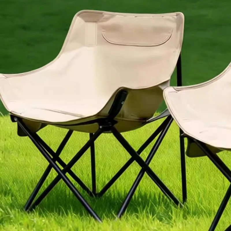 

Beach Backpacking Camping Chair Outdoor Backrest Camping Chair Relaxing Foldable Fishing Cadeira Ao Ar Livre Camping Supplies