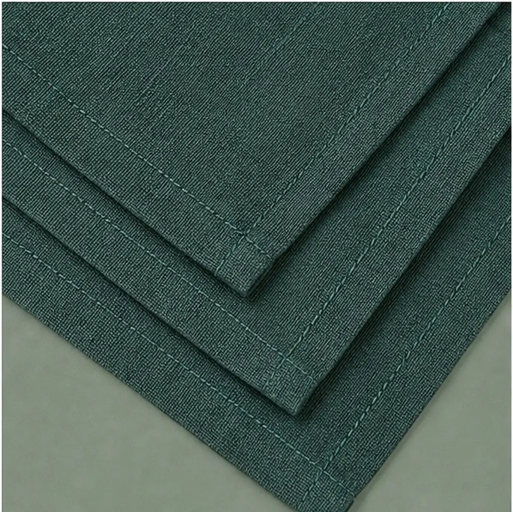 Flax Linen Napkins Kitchen Dinner Cloth Eco Friendly Absorbent Dish Towel Baking Cloth Tea Towel Hotel Restaurant Table Napkin