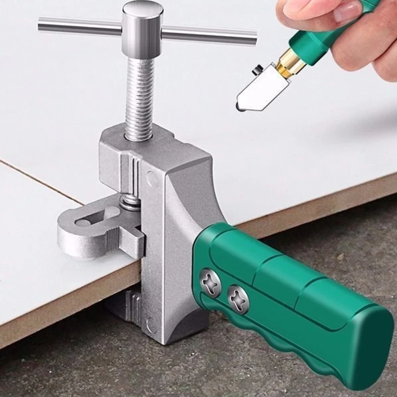 

Diamonds Glass Cutter Set Professional Cutter For Glass Tile Cutting Tile Divider Manual Glass Tile Cutting Tool D2RD