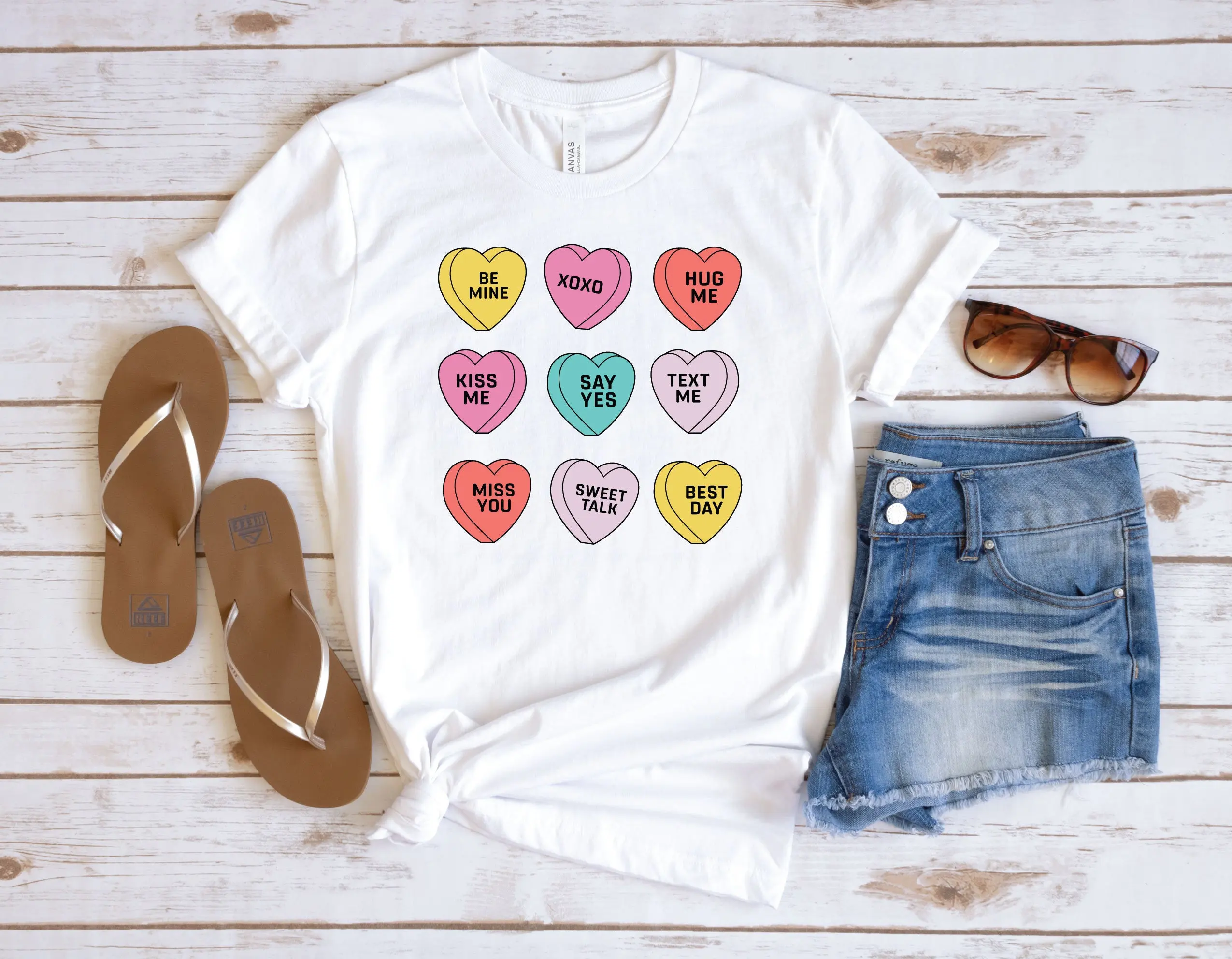 Be Mine T Shirt Valentines For Women And Girl Xoxo Valentine Conversation Hearts Day Her