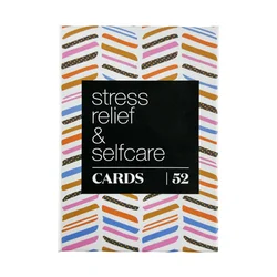 52 Stress Less & Self Care Cards Game Mindfulness Board Game Deck Playing Cards